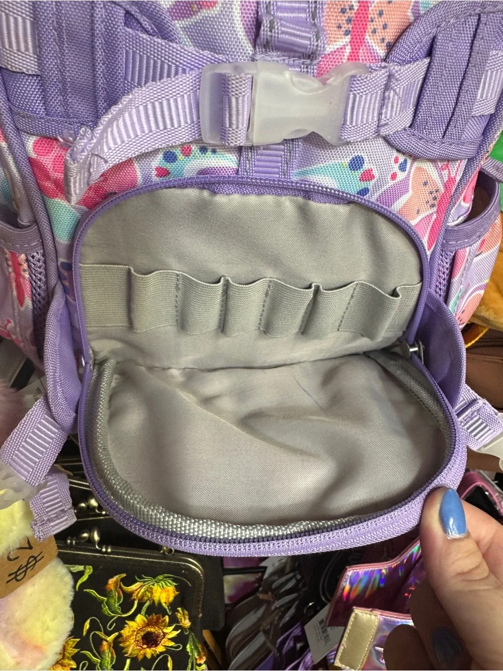 Purple Butterfly Kids Mackenzie Mini Backpack - Pottery Barn Kids